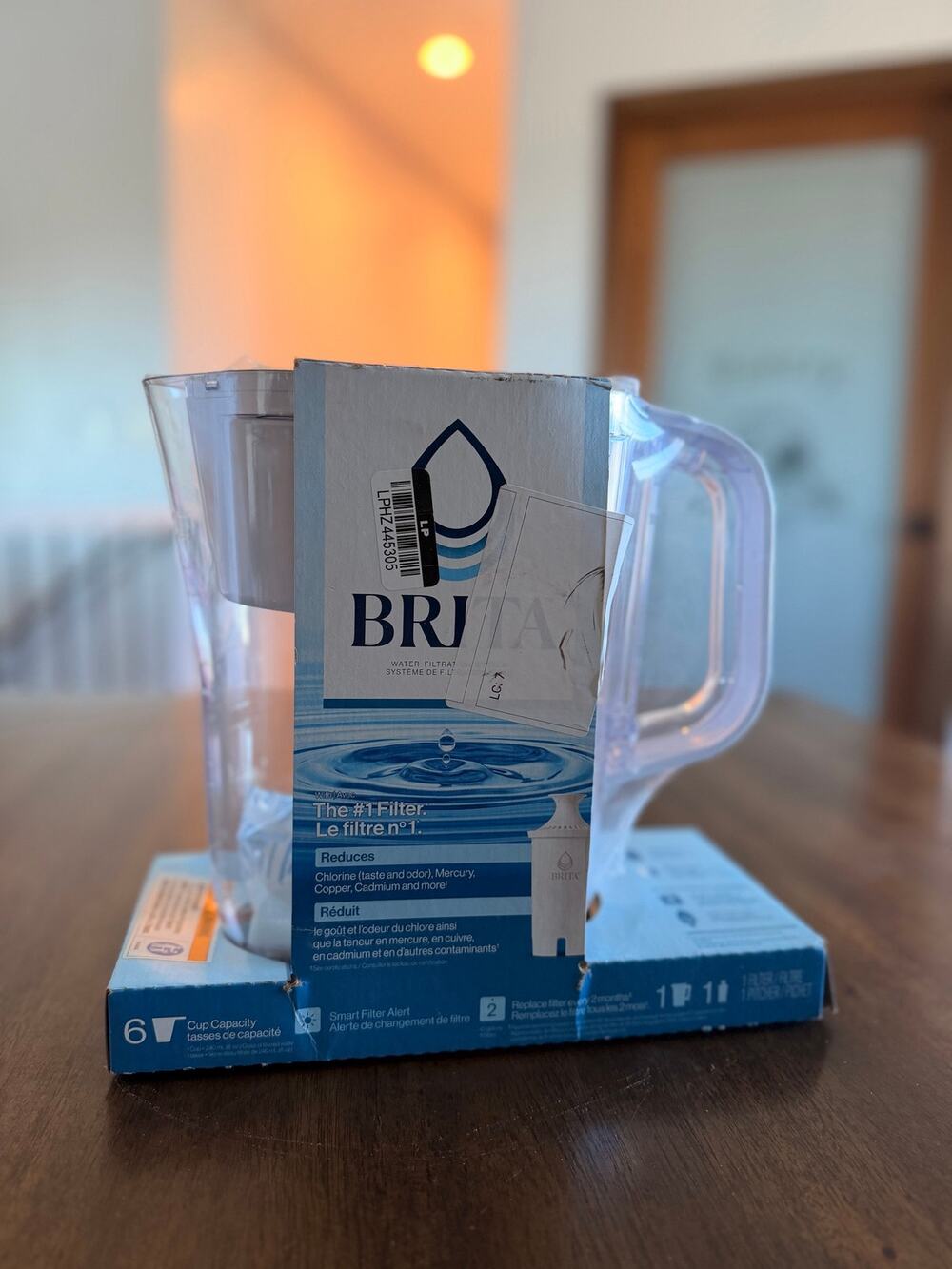 Brita Water Filtration System Large 6 Cup Capacity